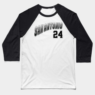 Retro San Antonio Number 24 Baseball T-Shirt